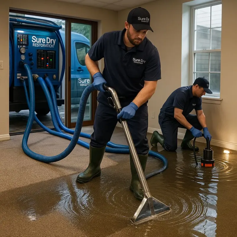 Water Extraction and Removal process in Monaca, PA
